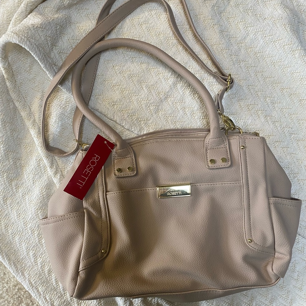 Rosetti Medium Tan Satchel